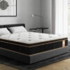 California King Hybrid Mattress, Gel Memory Foam, Medium Firm, Black