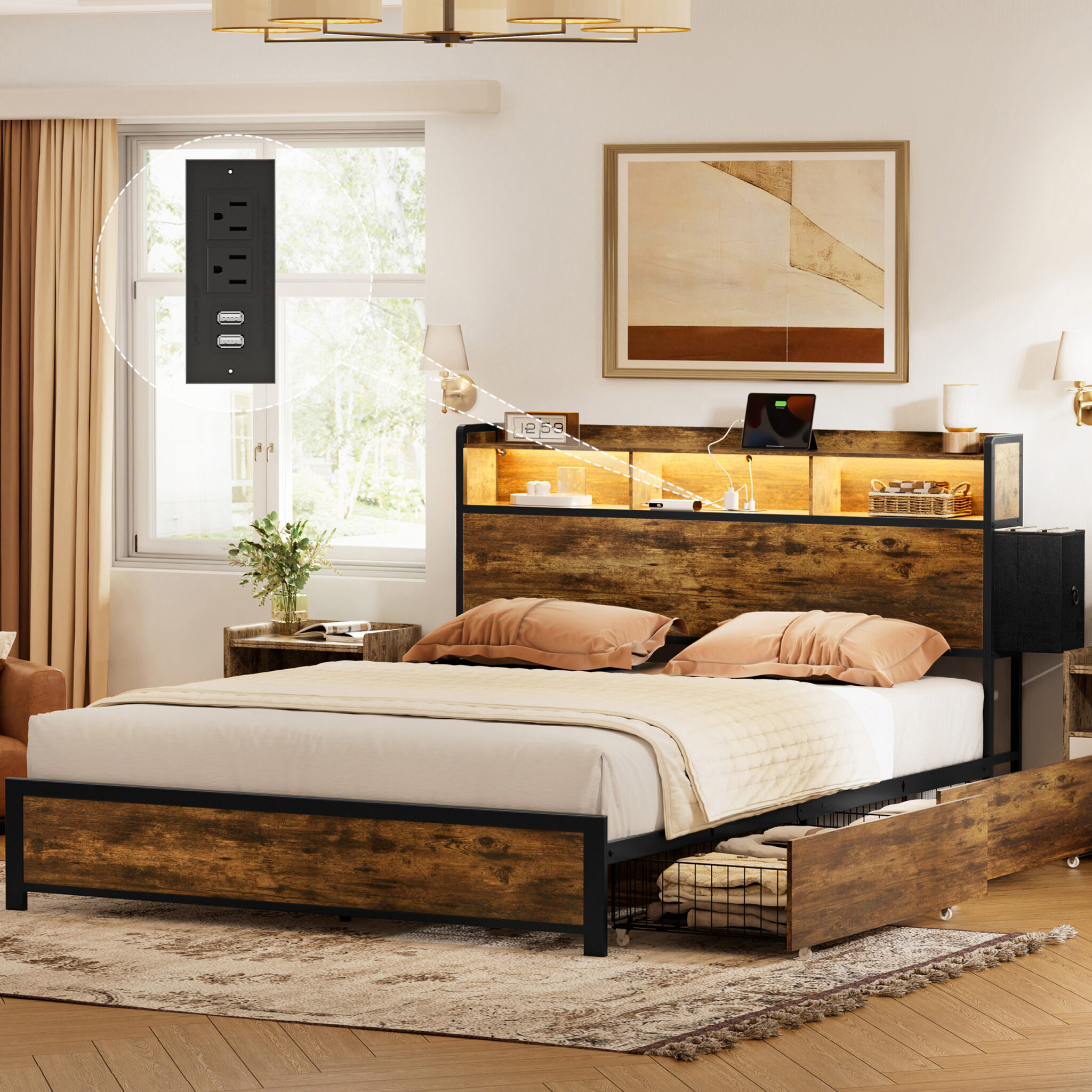 rustic-brown-queen-bed-frame-with-led-headboard-usb-ports-storage-drawers-2048x2048.jpeg